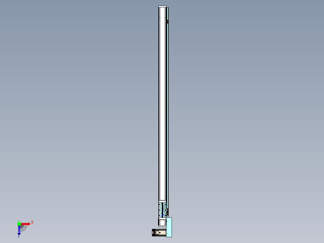 欧规系列-LB6A-L65-S1550-BL-ZP40-C3俯视图