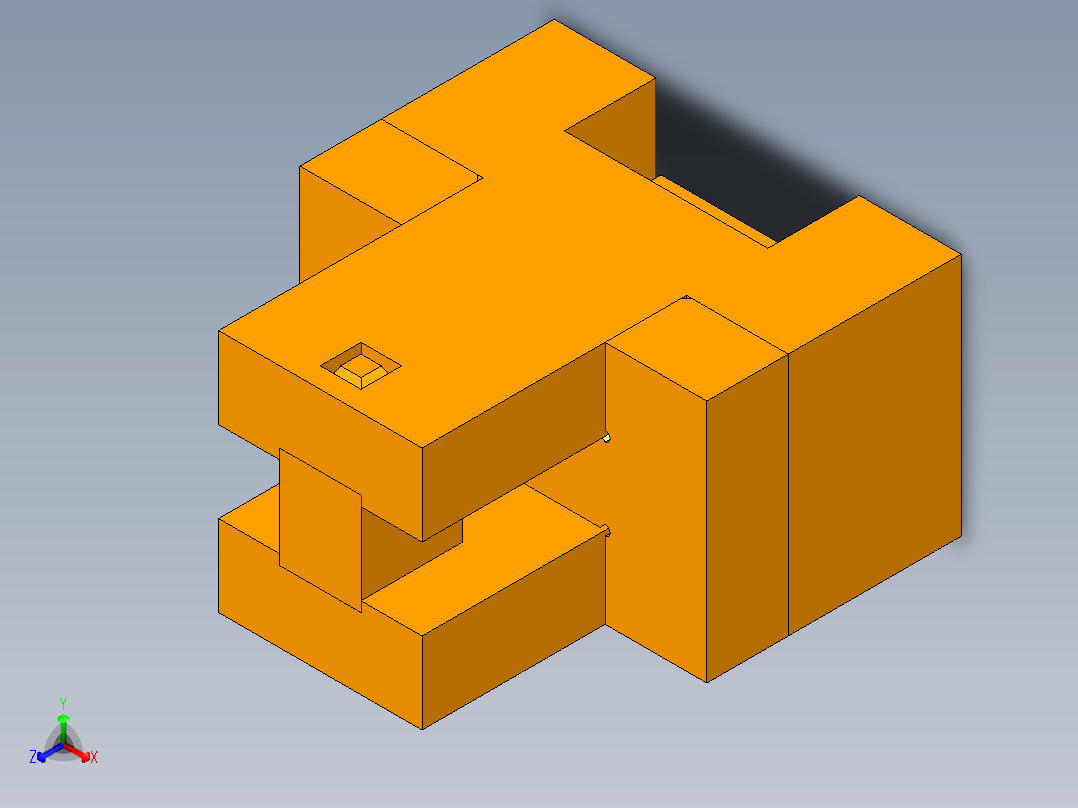 夹具正等轴测图