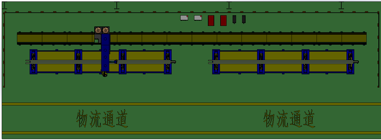 12米钢结构机器人焊接工作站sw16可编辑