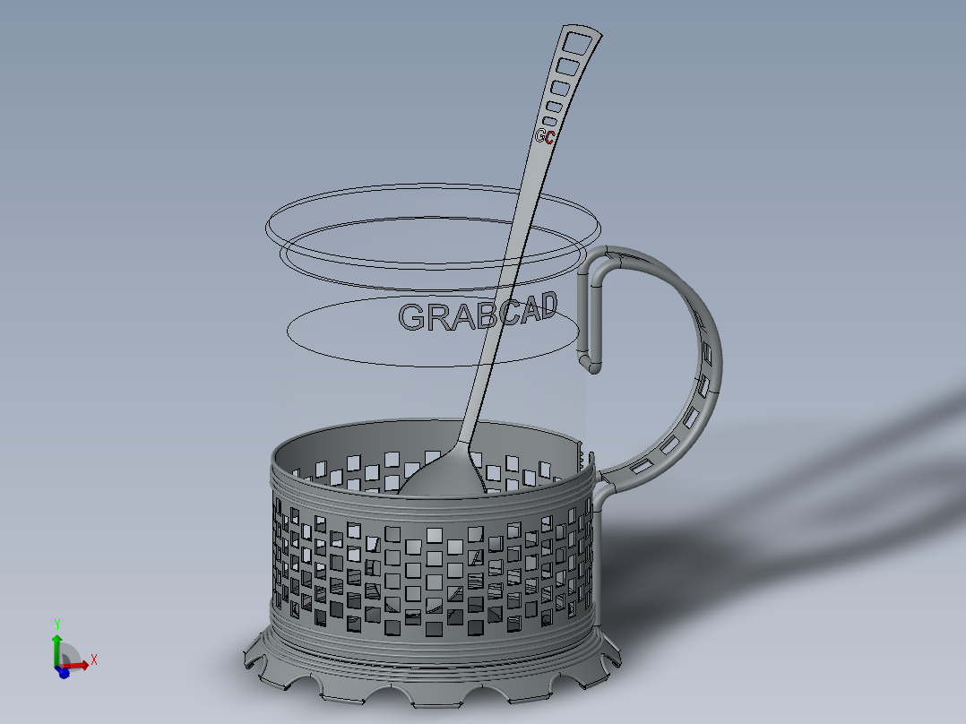 solidworks 创意<span style='color: red'>茶杯</span>设计图