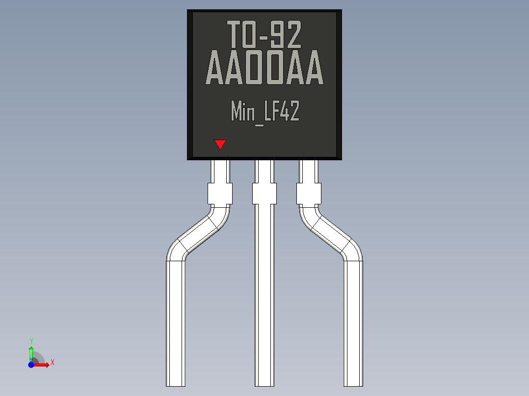 TO-92_Min_LF42_rev1.1前视图