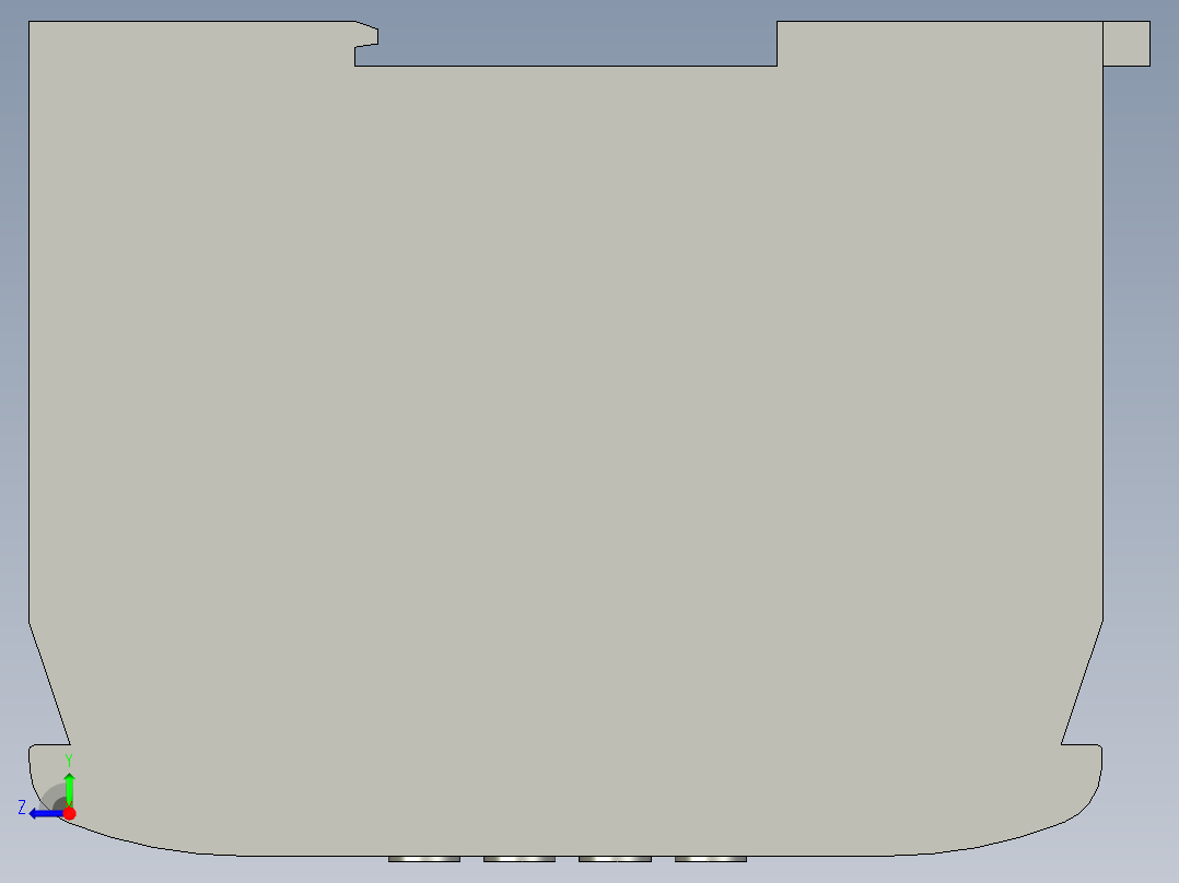 基恩士KV-40AT(P)_kc图纸模型右视图