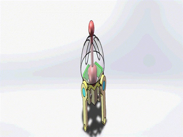 圆弧十字方向结构