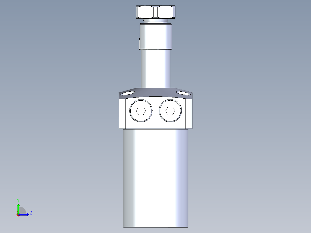 KOSMEKLHA0400-CL-Q15多系列多零件图纸模型左视图