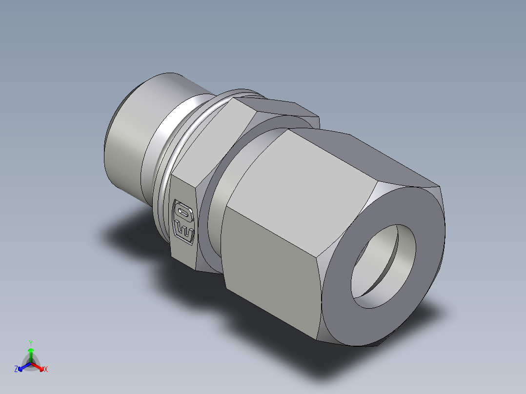 卡套式工业通用硬管接头EO_Male_Stud_connector_GEO10ZLMCF