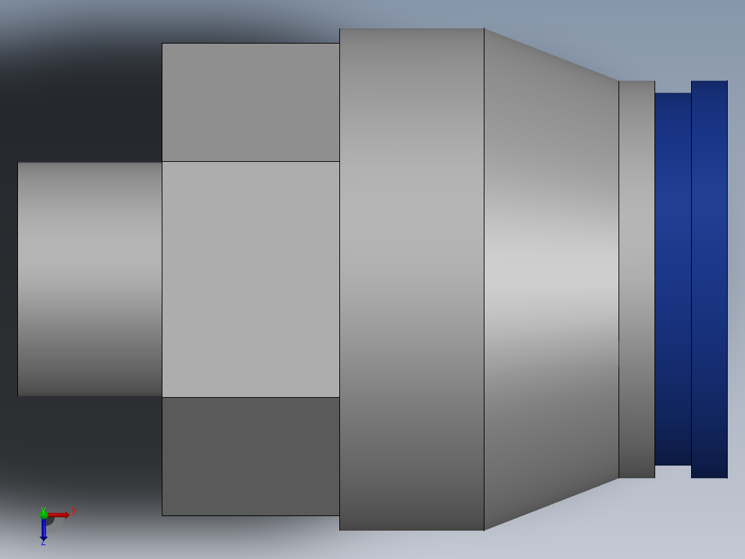 Ø10 x 1-8G - CONEXÃO RETA (C02251018)俯视图