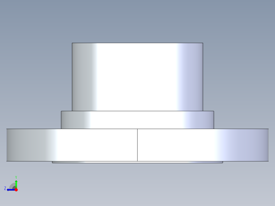 CPVC管件28-Sch80_Flange Vanstone_SPIG_9856-040_4in右视图