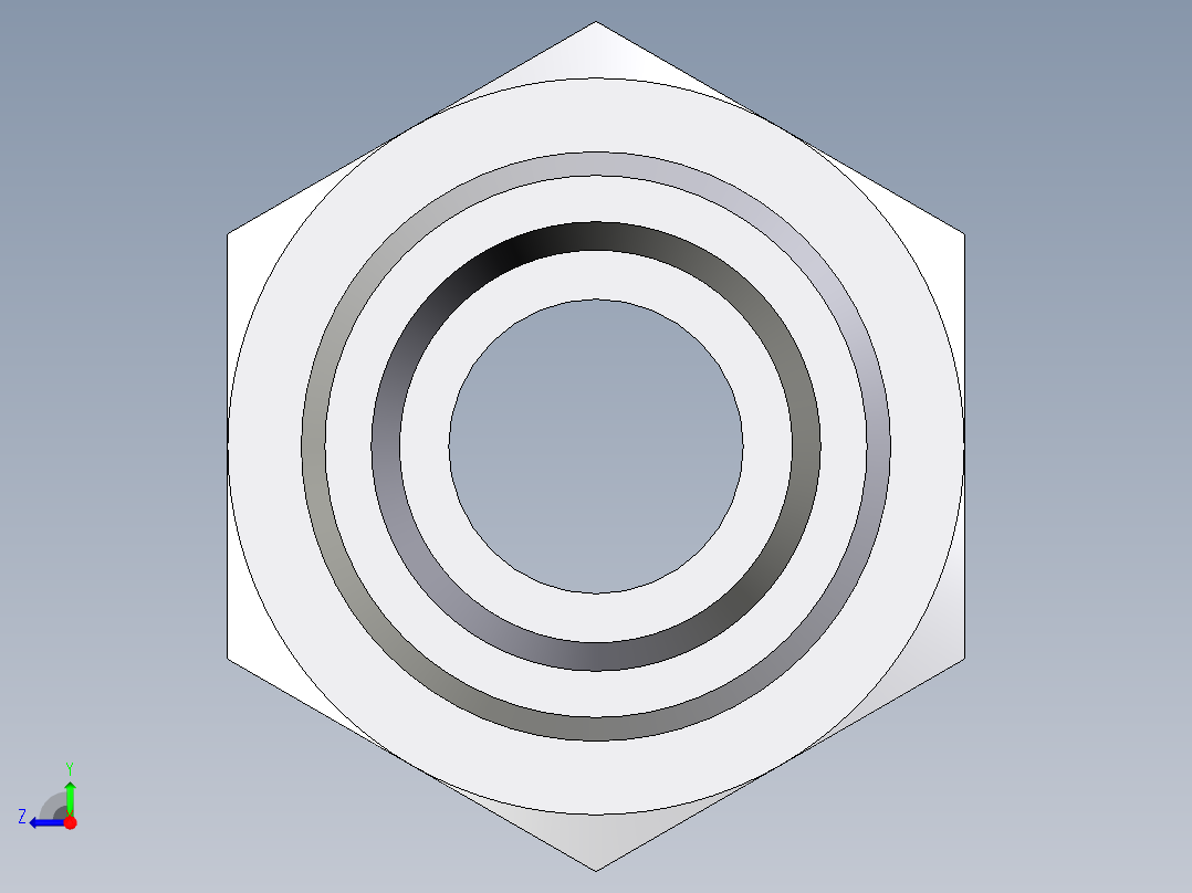 卡套式工业通用硬管接头EO_Swivel_connector_GAI16SMCFX右视图