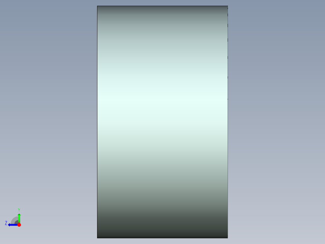 vykresy三级斜齿轮减速箱右视图