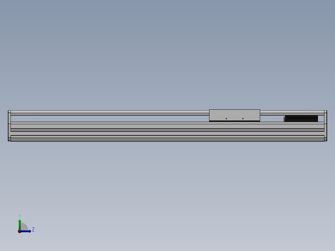 精密模组MY170-T10-550L-M-P75B-C4-C左视图