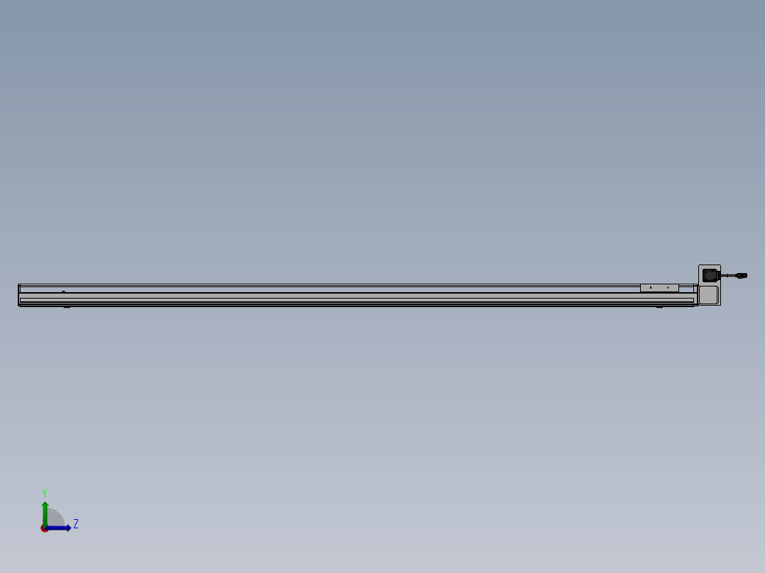 精密模组MT100-L78-1700-RU-M10-C4左视图