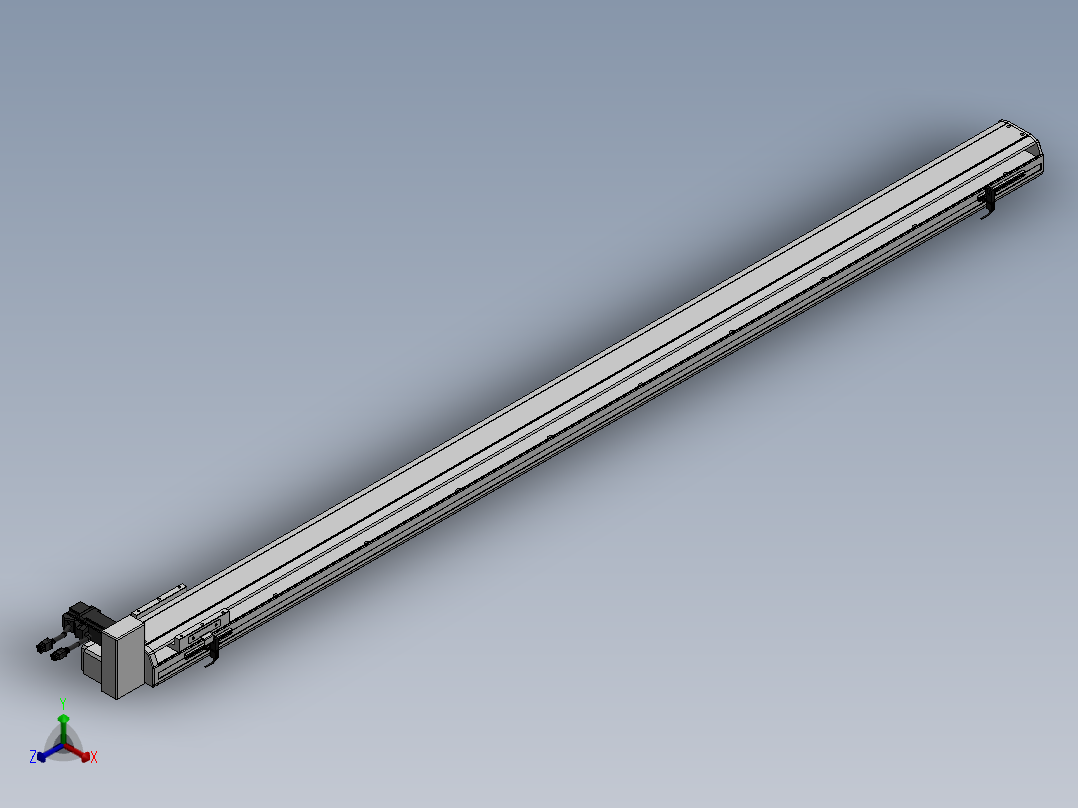 精密模组MT100-L78-1700-RU-M10-C4正等轴测图