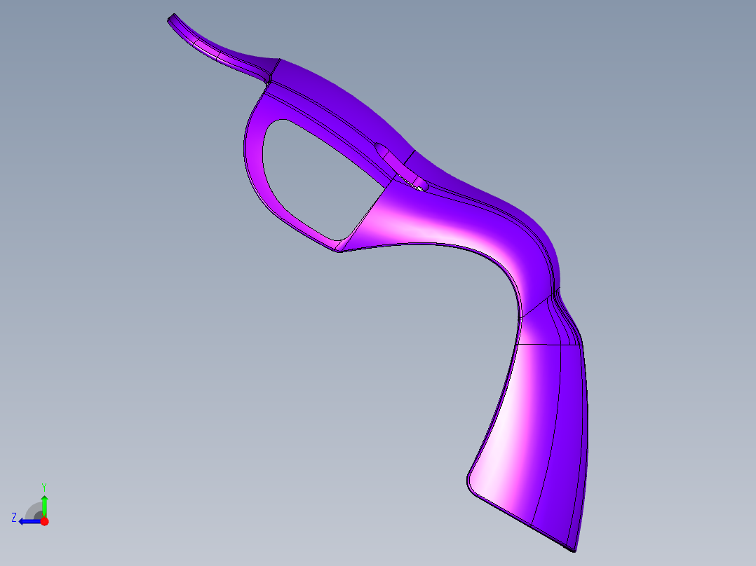汽车座椅 (1)右视图