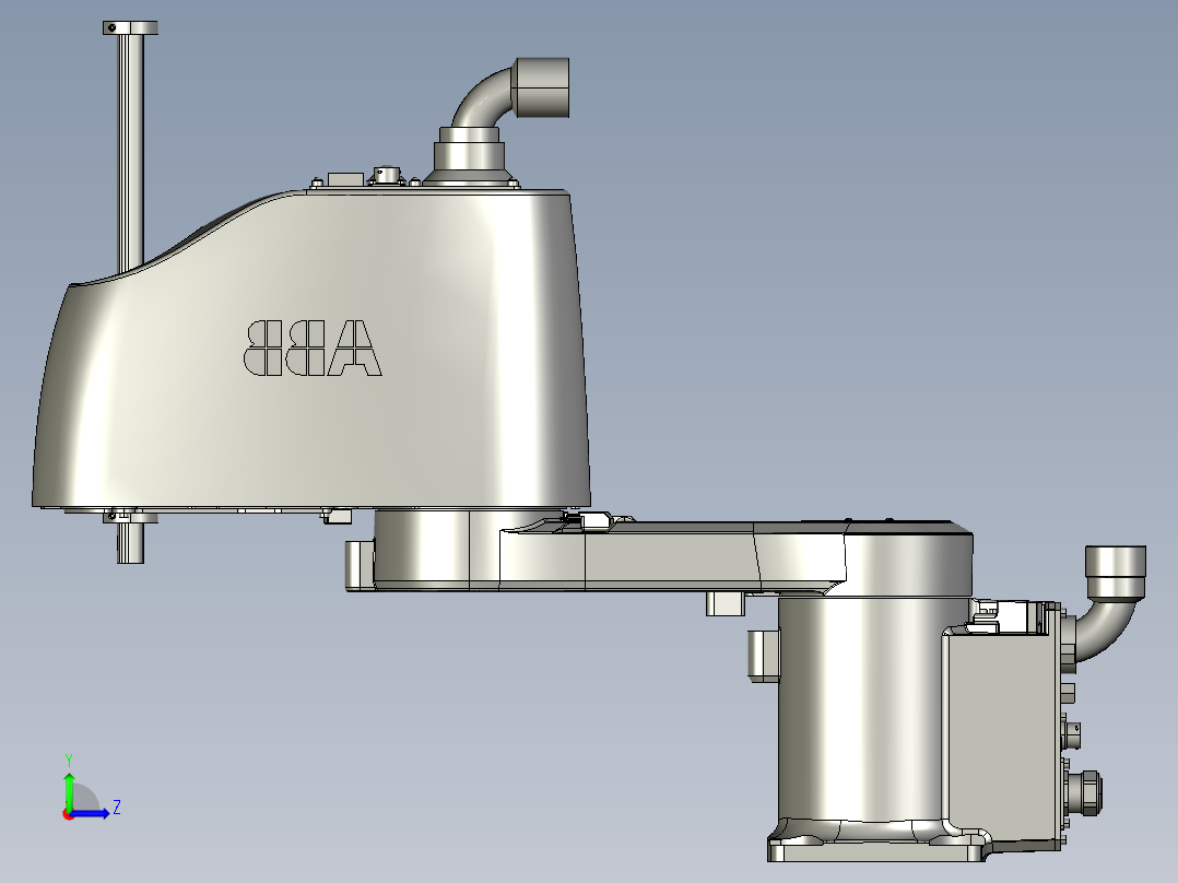ABB全系列机器人3-3D模型 (24)左视图