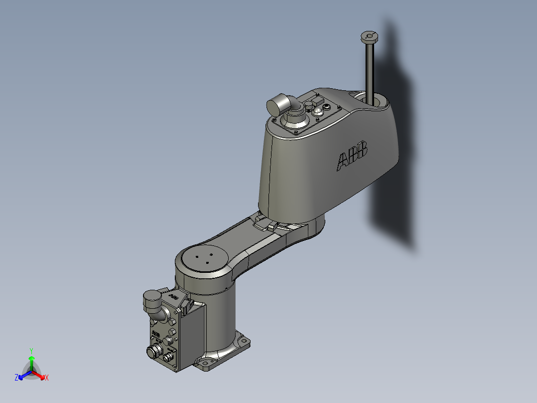 ABB全系列机器人3-3D模型 (24)正等轴测图
