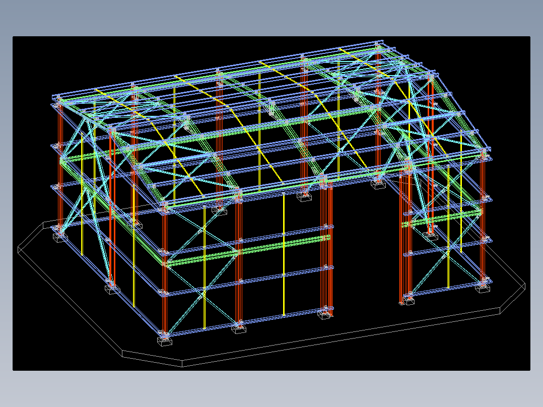 <span style='color: red'>AUTOCAD</span> 矿山建筑