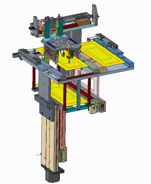 LED固晶机基板供料分料机构