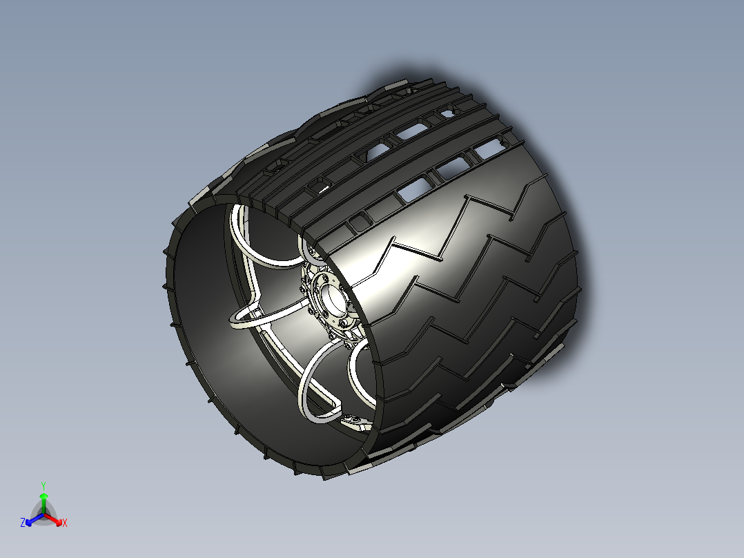 NASA好奇号火星车轮