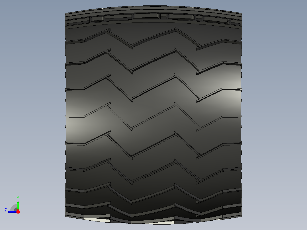 NASA好奇号火星车轮右视图