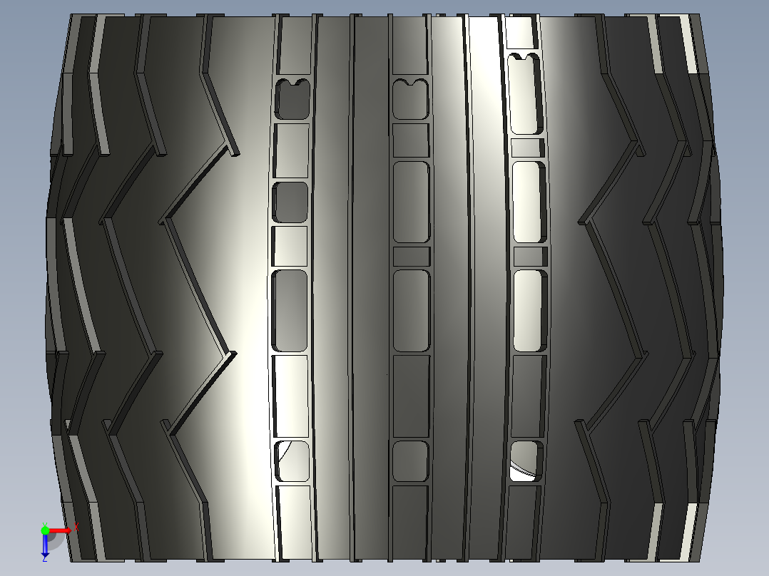 NASA好奇号火星车轮俯视图