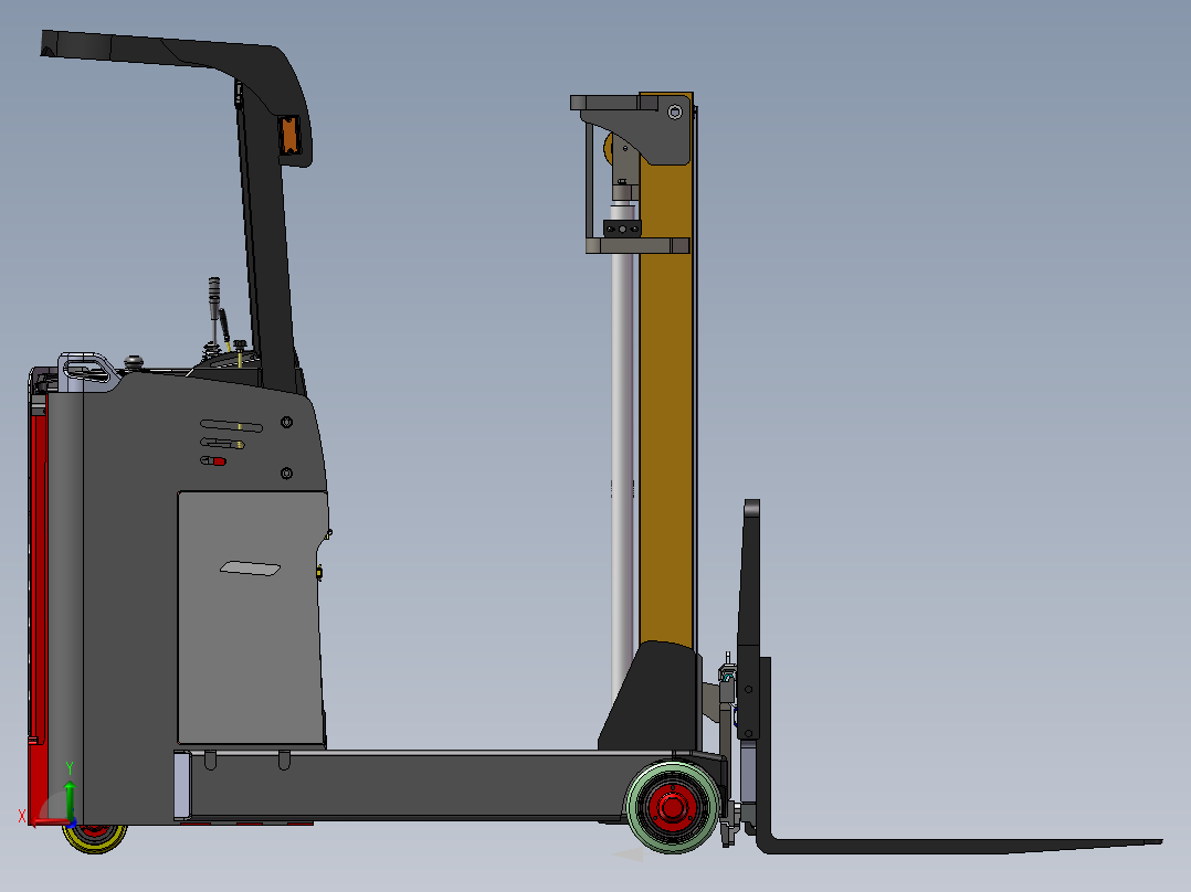 MF2030 前移式叉车SW三维图==486864==500后视图