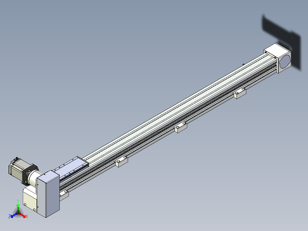 同步带滑台-欧规B8-L88-S1250-L-ZP75-D3-N10