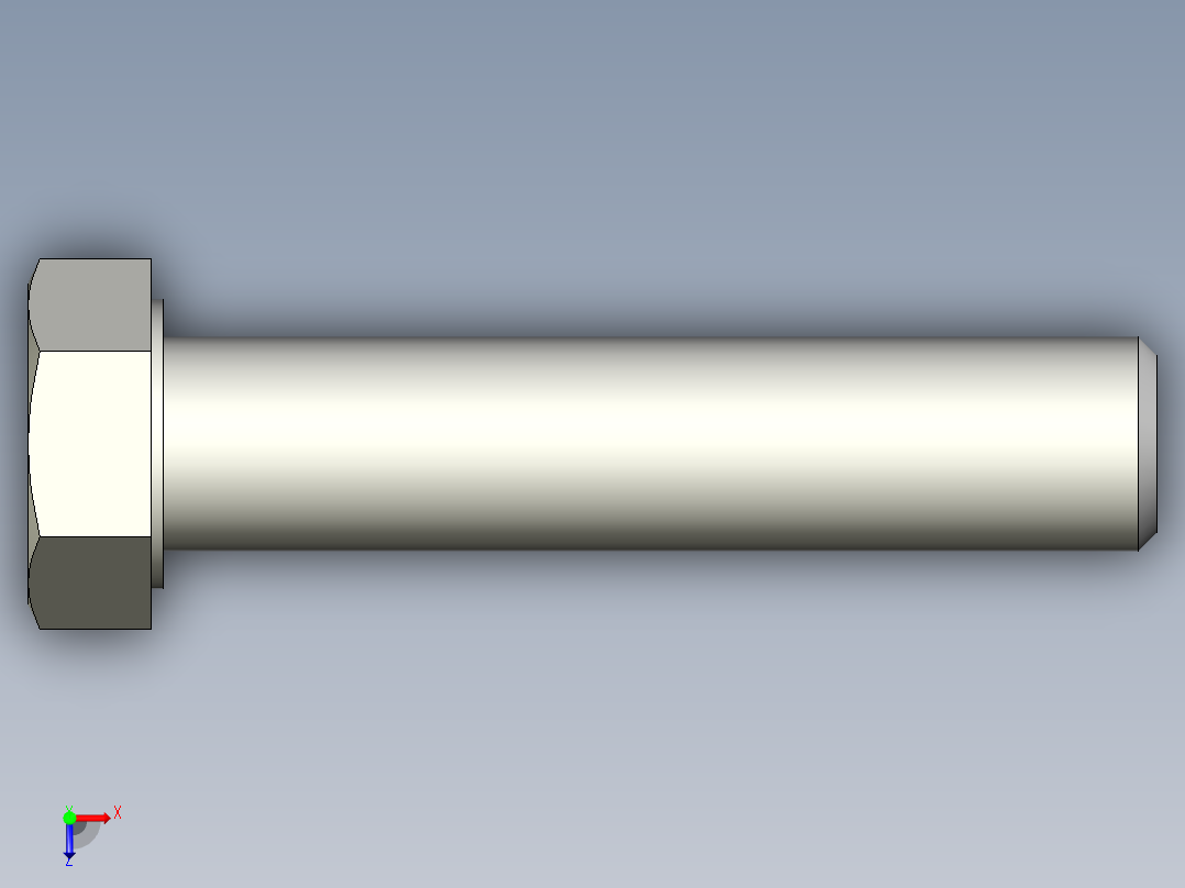 螺钉-DIN_931-M14x2x65_21.stp俯视图