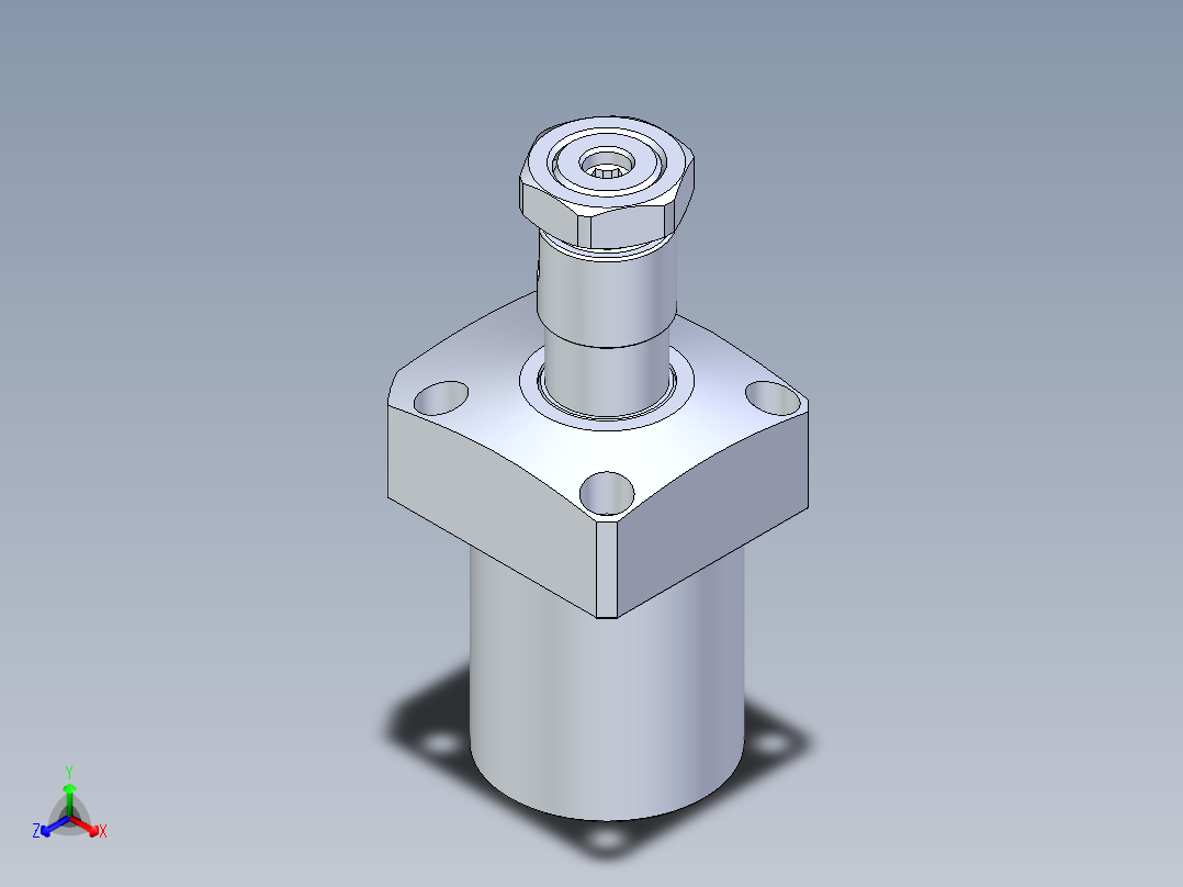 KOSMEKLHA0550-SR-Y45多系列多零件图纸模型正等轴测图