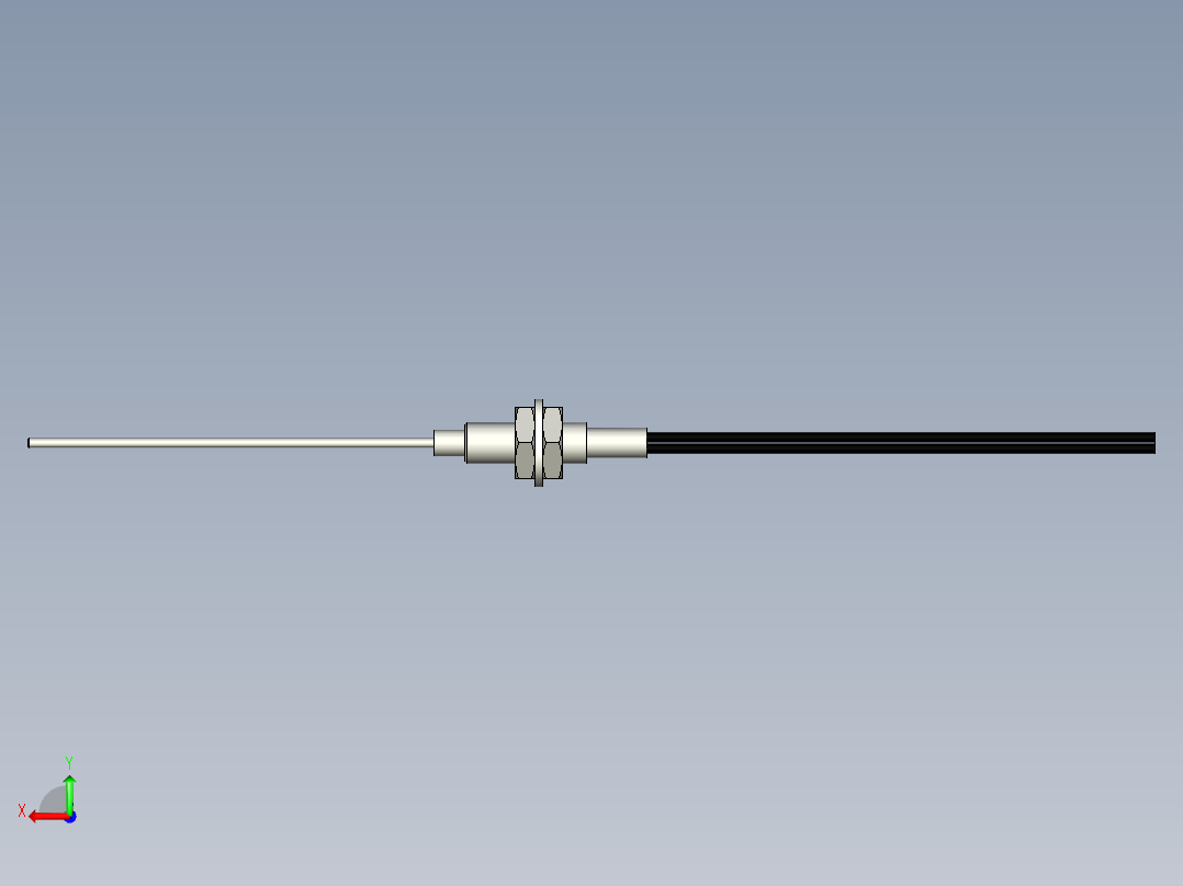 光纤元件漫反射型FR-D411-M后视图