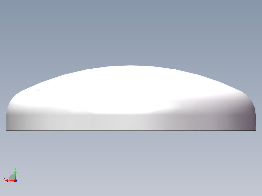 THA碟形封头DN400后视图