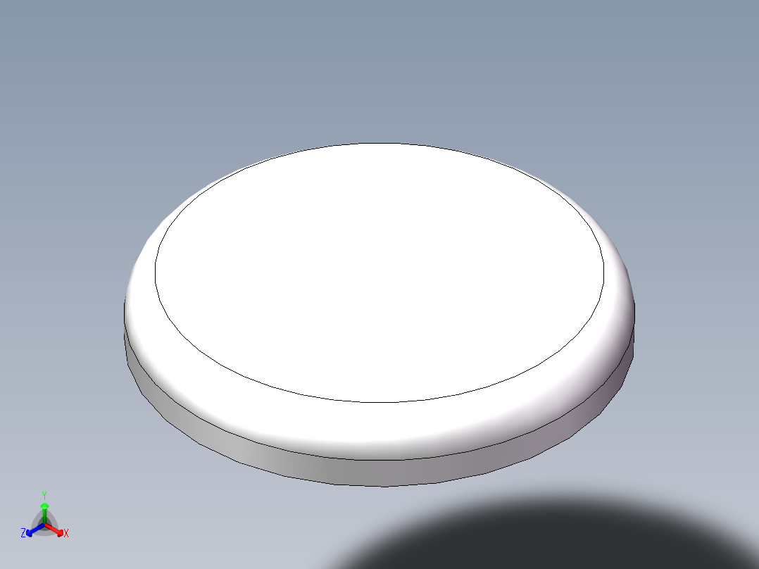 THA碟形封头DN400正等轴测图