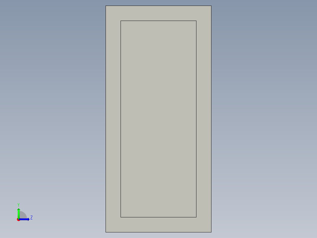 基恩士CZ-12_kc图纸模型左视图