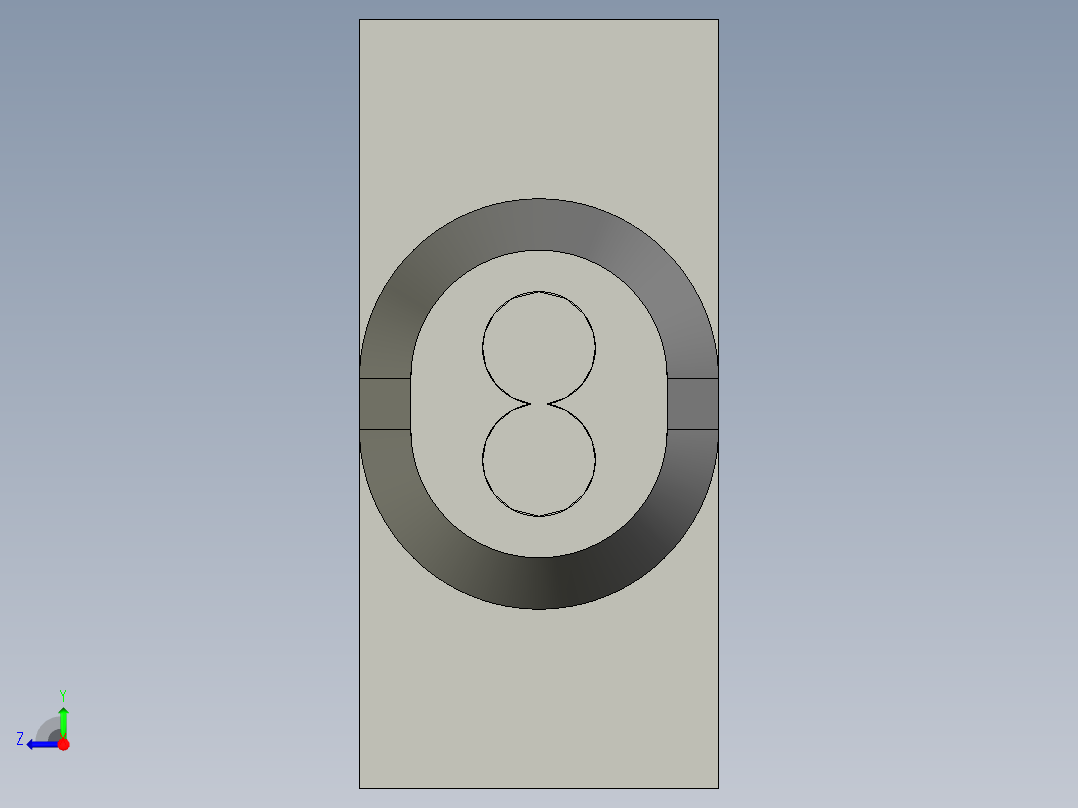 基恩士CZ-12_kc图纸模型右视图