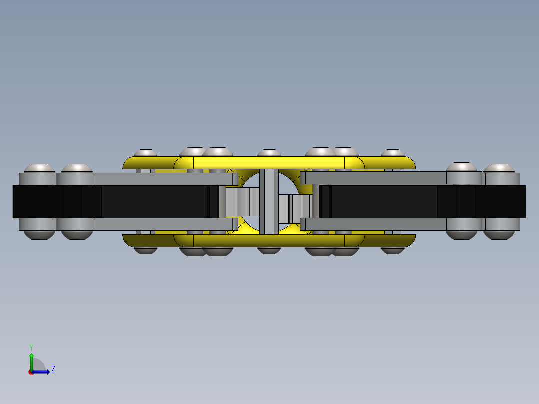 卡西姆-布哈里机器人采摘与放置系统左视图