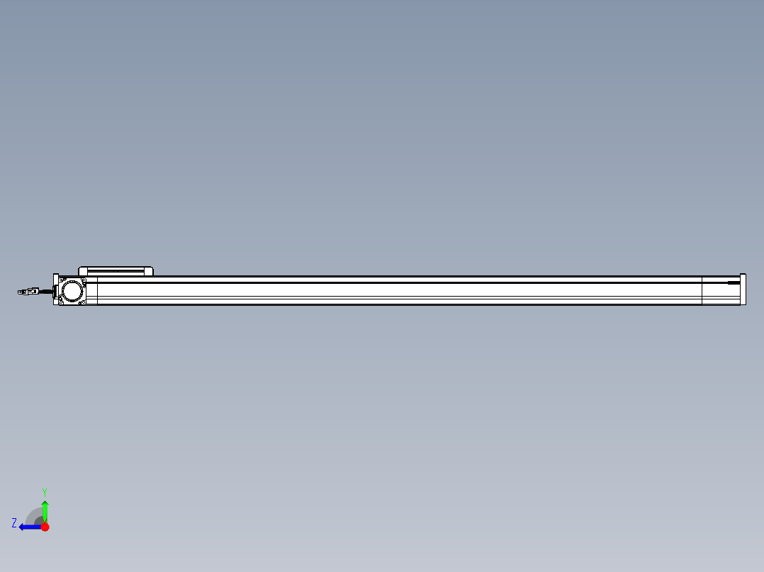 威洛博LB.GB同步带传动--欧规系列LB6A-L130-S1250-BL右视图