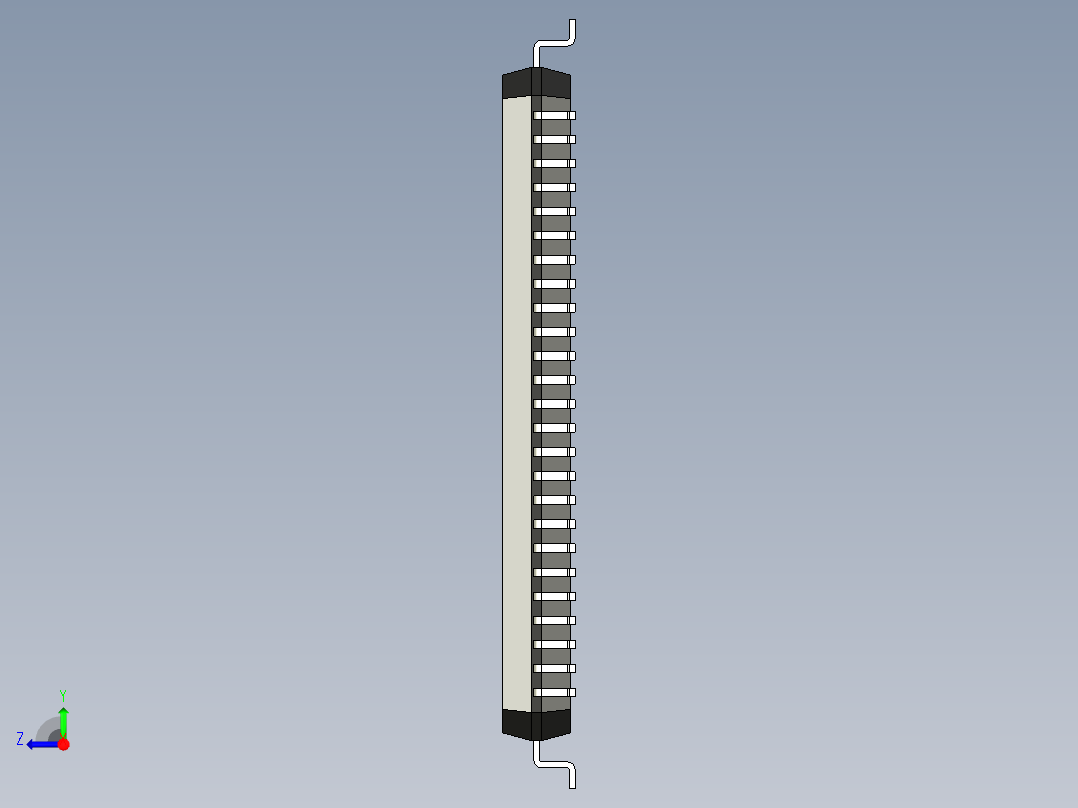 元器件3D封装LQFP100_FPT-100P-M0585右视图