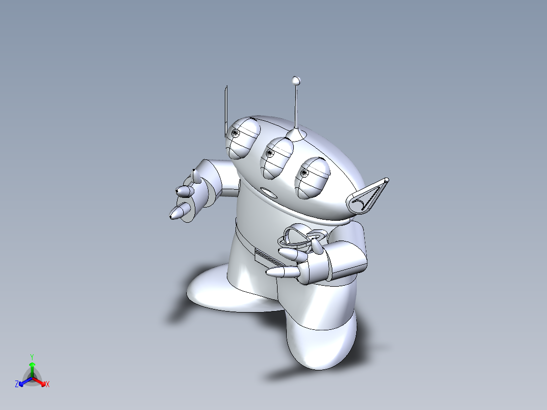 玩具总动员绿色外星 SW STP