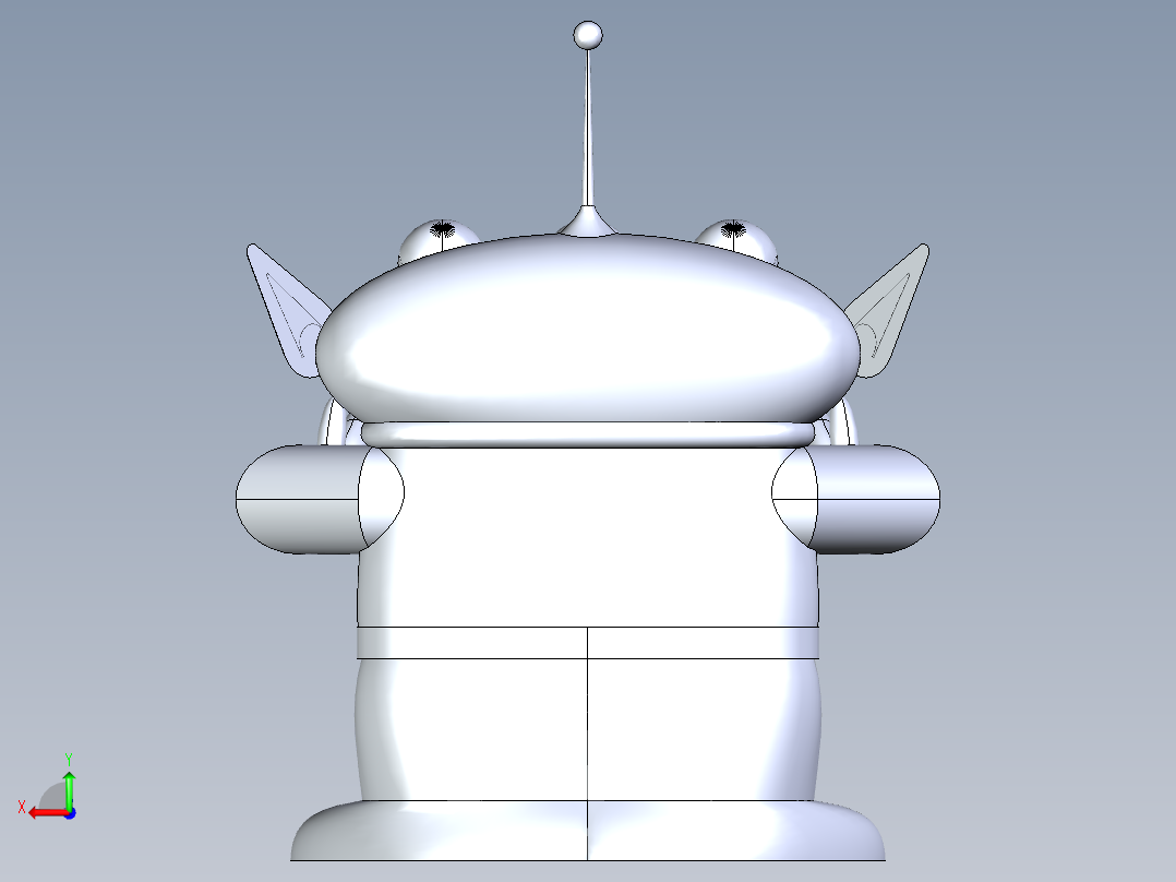 玩具总动员绿色外星 SW STP后视图