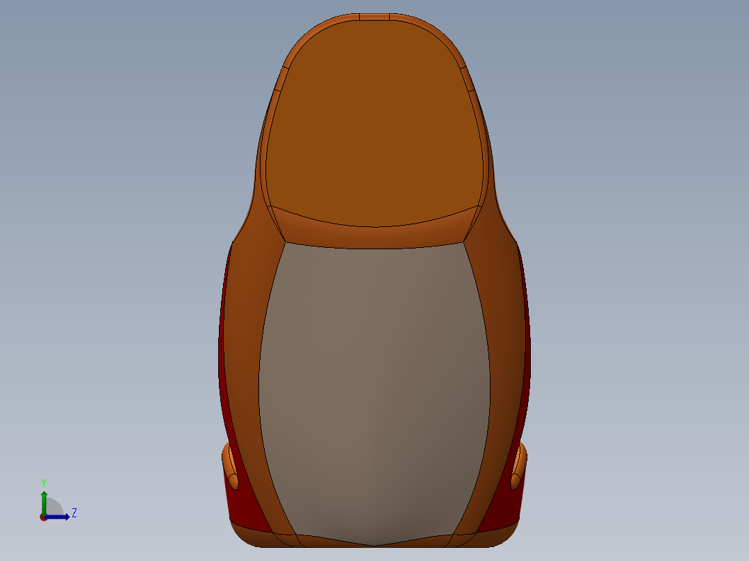 汽车座椅 (46)左视图