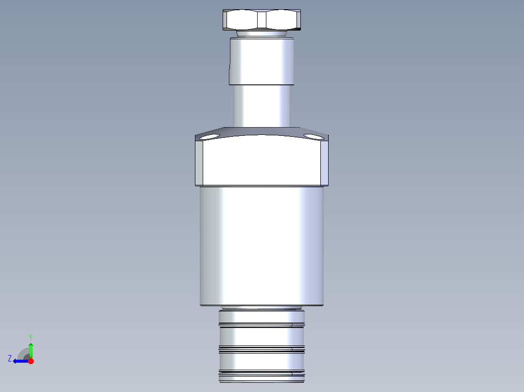 KOSMEKLHA0650-GRM多系列多零件图纸模型右视图