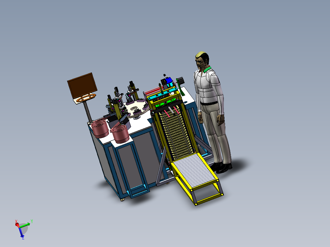 全自动按钮装配机