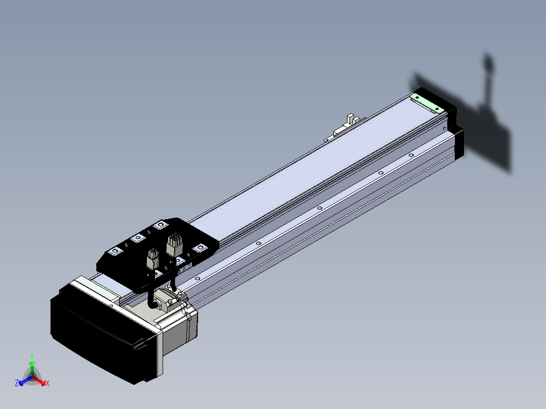 威洛博CH8-LXX-S350-BL-T20-C3正等轴测图
