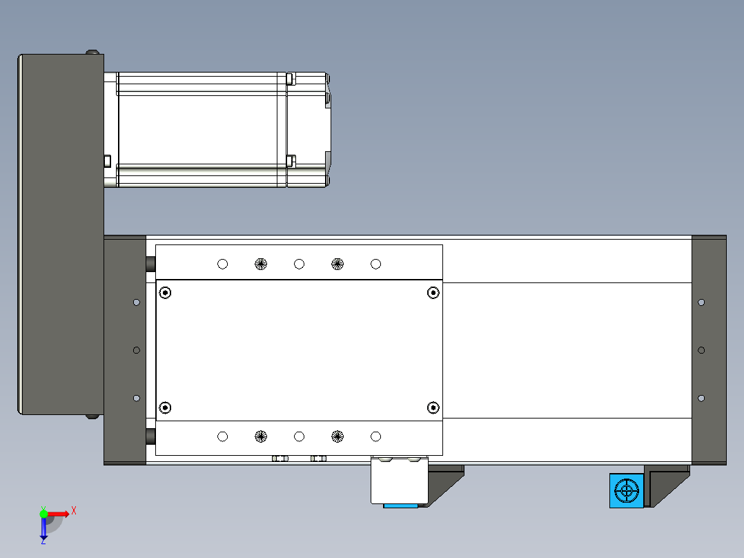 模组FSL120 E100 10C7-BR-T40俯视图