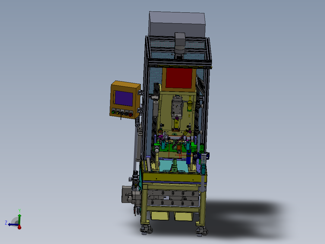 转向器轴承压装及护管翻边设备