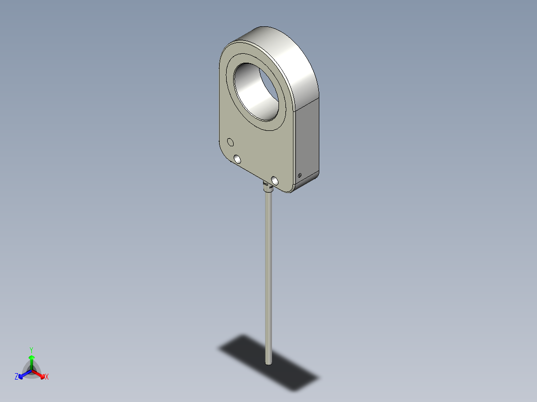 接近传感器PS35_CA_K2正等轴测图
