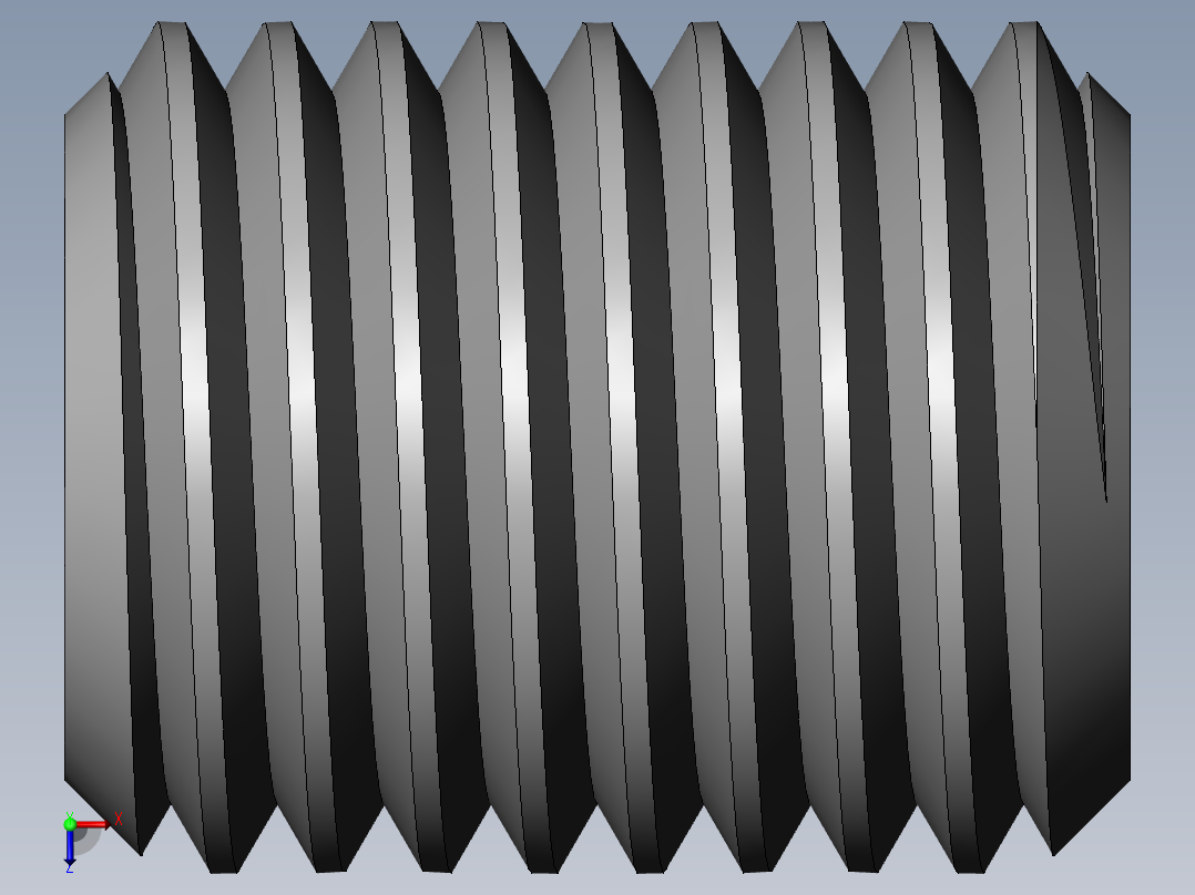 DIN 913-ISO 4026 固定螺钉-M16 L=20.SLDPRT俯视图