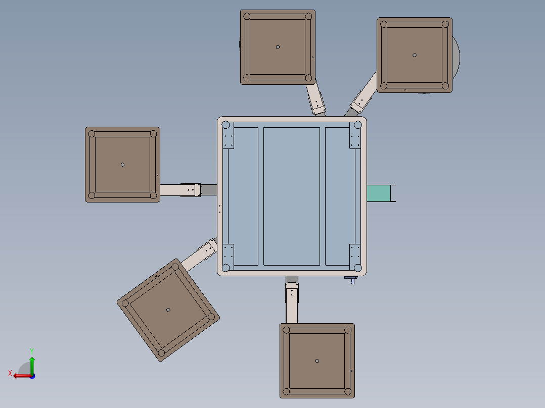 螺纹泵组装机sw17可编辑后视图