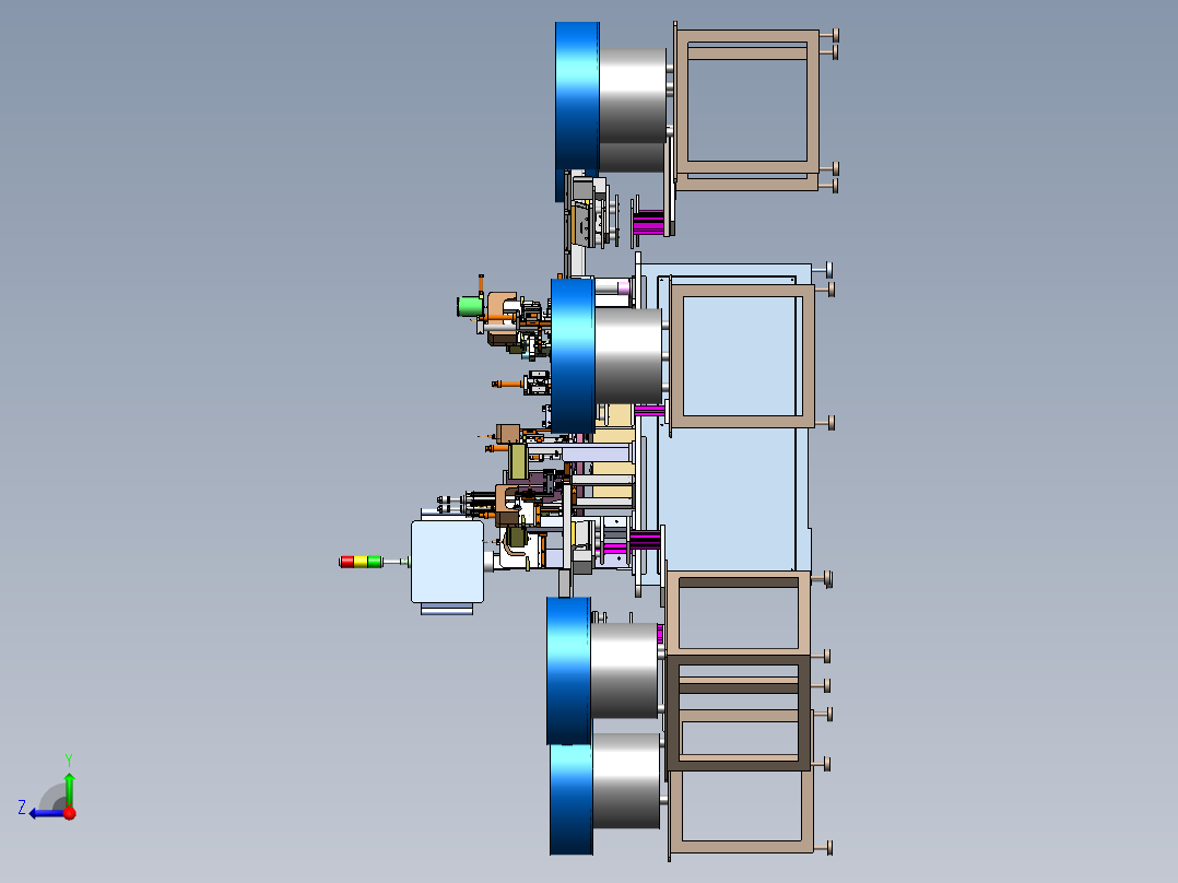 螺纹泵组装机sw17可编辑右视图