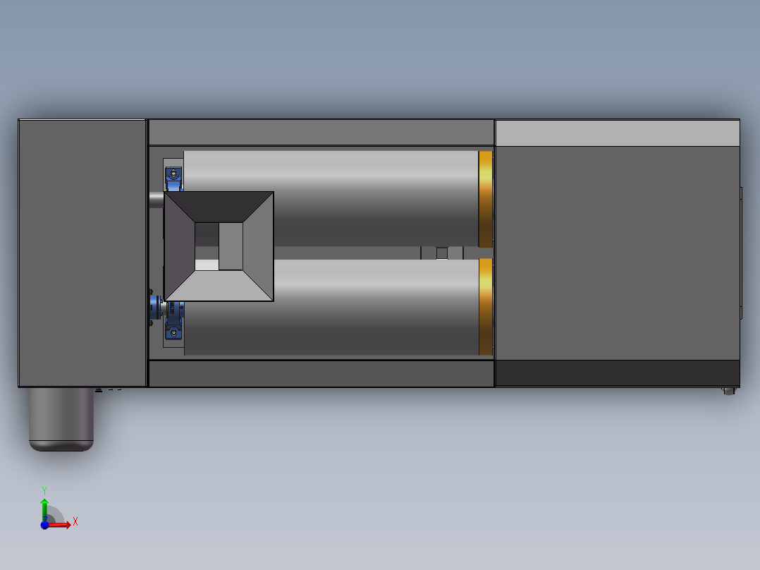 搅拌机模型前视图
