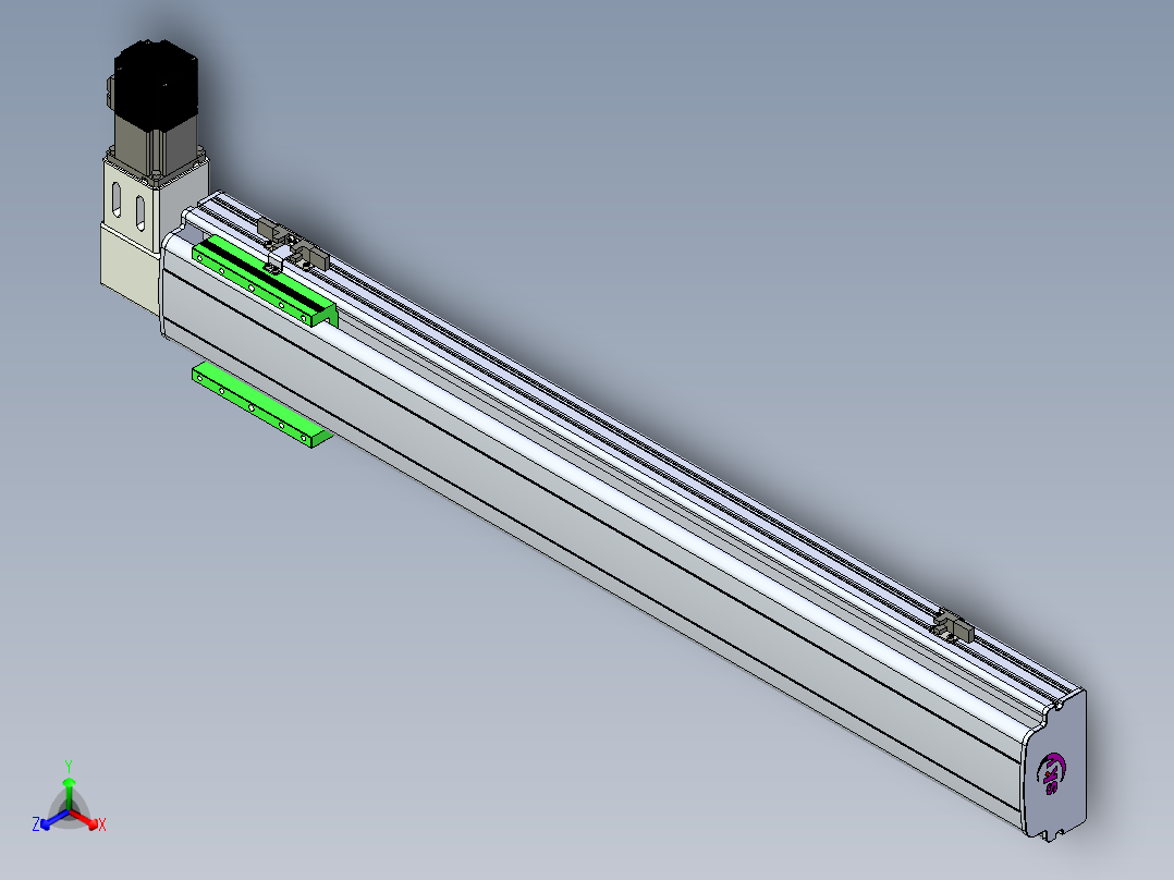 同步带滑台-半封闭B13-L90-S750-R-P40-D3